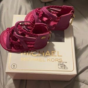 Michael kors baby sandals